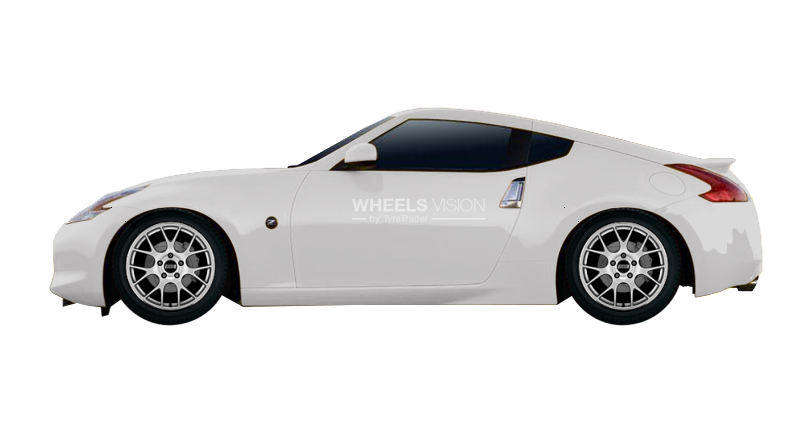 Factory wheels and tyres sizes Nissan 370Z I Coupe (2009 - 2025)