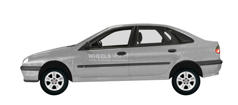 Factory wheels and tyres sizes Renault Laguna I Liftback (1993 - 2001)