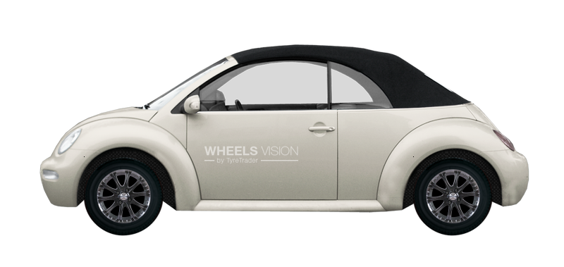 Заводские размеры шин и дисков Volkswagen Beetle I (A4) Кабриолет (2003 - 2010)