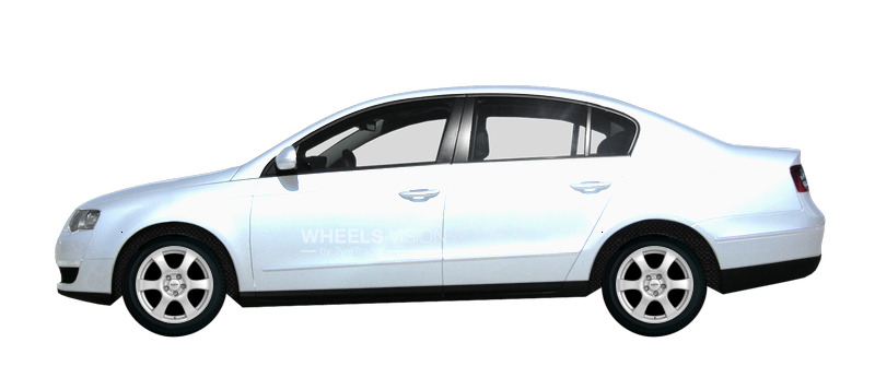 Заводские размеры шин и дисков Volkswagen Passat B6 Седан (2005 - 2010)